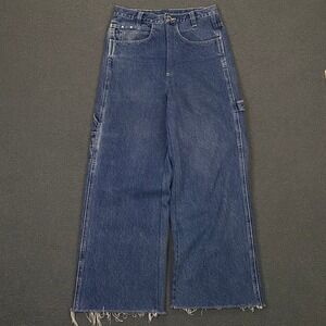 Vintage Y2K Southpole Jean size 28x27 Wide Leg Baggy Relaxed Denim Carpenter